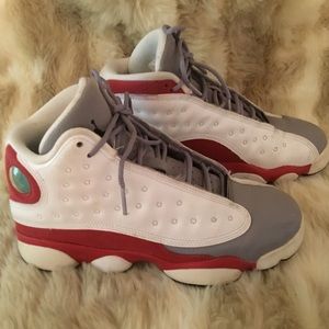 NIKE AIR JORDAN 13 RETRO GREY TOE SHOES  Sz. 5y